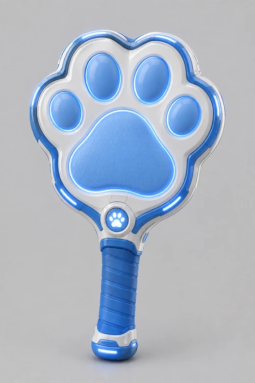 Blue paw paddle